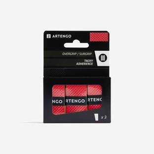 NIMZ Dynamic Tennis Racket Overgrip Surgrip | Tacky Adherence | Durable | Red Color | Ultra Tacky