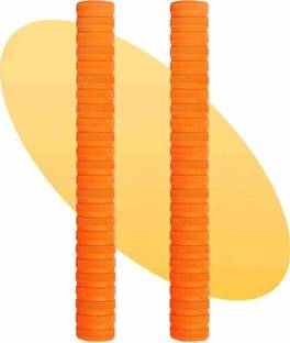 Owlix Set OF 2 Cricket Bat Handle Orange Grip, Premium Quality, Extra Tacky