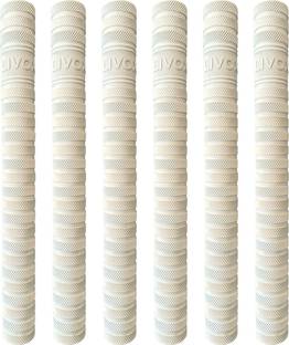 LIVOX White Thunderblade Texture Cricket Bat Handle 6 Grips Super Tacky