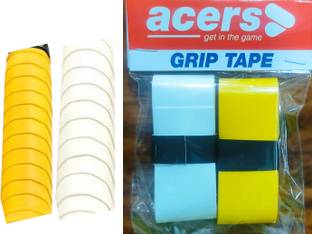 acers Grip Plain 1 White 1 Yellow Dry Feel