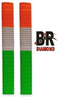 BR DIAMOND TIRANGA MULTI BAT GRIP PACK OF 2 Super Tacky
