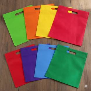 TUGS D -Cut Cloth Carry Bag & Shopping Cloth Bags Pack of 42 Grocery Bags