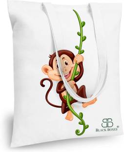 BlackBoxes Heavy Duty Super Strong Grocery Shopping Bag - Reusable Washable Foldable Bag