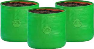 APR Enterprise Green Grow Bags, 18x18 inches, HDPE Plant Container Set