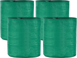 Singhal Grow Bags for all types of fruit, Vegetable and Flower Plants 15x18 Pack of 4 Grow Bag