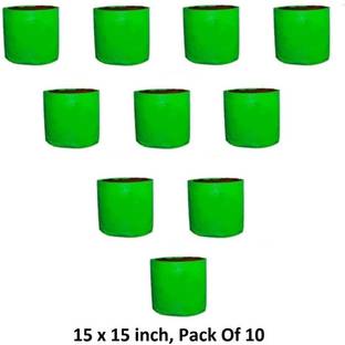 Softgreen Terrace gardening Hdpe 10 Grow bag for vegetable, fruit & flower plants, 15 inch Grow Bag