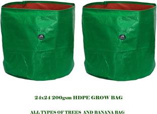 SAIAGRO Fashion Flora Flower Plants Pots 12*12 (Pack of 10) Grow Bag Grow Bag
