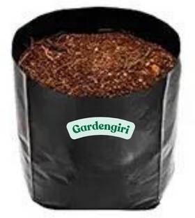 gardengiri UV Protected Bio Degradable Nursery Bags 7 x9 inch for Seedling/Sapling Grow Bag
