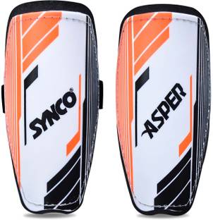 SYNCO Asper Football Shin Guard | Protective Gear with EVA Foam for Football Matches | Football Shin Guard