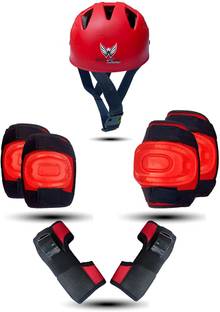 SPO Zone PROTECTIVE Set Guard Kit AND Cycling Protective Training Set Cycling Knee Guard