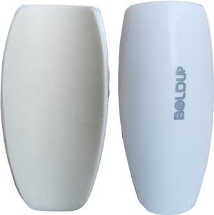 teestribe FOOTBALL FOR MEN AND WOMEN (WHITE) Football Shin Guard