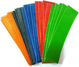 CELIRO Cricket Bat Toe Guard Pack of 20 Multicolor Cricket Guard Combo