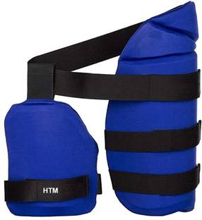 HTM Pro Combo of Cricket Thigh Pad & Inner Thigh Pad for Right Hand Youth Player Cricket Thigh Guard