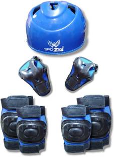 SPO Zone Guard Kit Cycling Protection Set 7 in 1 Small Size 6-10 Year Cycling Guard Combo