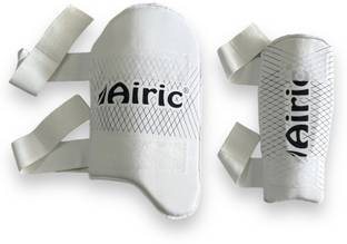 Airic Light Weight with towel for sweat absorption Arm & Thigh (Youth Size 12 - 15yrs) Cricket Guard Combo