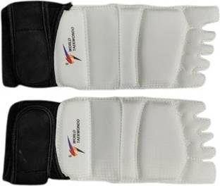 lewon international Taekwondo WT Imported Foot Protector, Large Size Foot Guard for Karate Players Boxing Head Guard