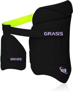 Breve Right Hands Men's 2.0 black Cricket Thigh Guard