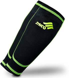 SYNCO Shin Guard Holder Compression Sleeve, Shin Guard Supporter Sleeve, Lycra Fabirc, Football Shin Guard