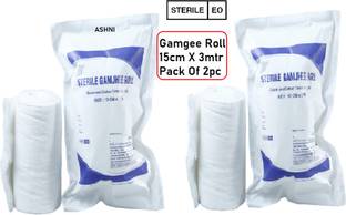 Ashni Sterile Absorbent GAMJEE ROLL BP1988 For Padding Sterile Gauge Roll