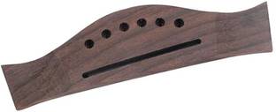 AMG Music Brown Indian Rosewood Guitar Bridge