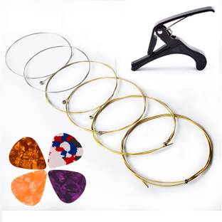 AMG Music Guitar Capo with Guitar String and Picks Clutch Guitar Capo