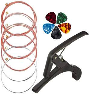 TechBlaze Metal Alloy 6 String Acoustic guitar Clutch Guitar Capo