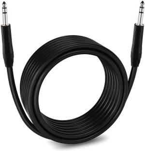 Mocking Bird Guitar Cable 6.35mm (1/4) TRS to 6.35mm (1/4) TRS Stereo Jack Audio TRS Balanced Straight TRS Patch Cable