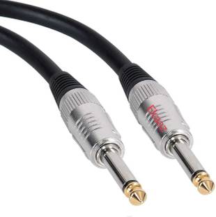 EKAAZ Premium Guitar Instrument Cable 6.35mm (1/4 inch) Male to 6.35mm (1/4 inch) Male Mono Cable 3meter/10ft