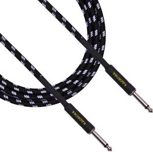 KADENCE Guitar Cable 16.5ft (5MTR) Electric Instrument Cable Bass AMP Cord 1/4 6.3mm Jack to Jack, Straight to Straight for Electric Guitar, Bass Guitar, Electric Mandolin, Pro Audio Straight TRS Patch Cable