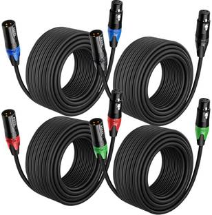 Mocking Bird 10M Delux XLR Male To Female Balance Cable 3 Pin Extension Code For Microphone Straight XLR Patch Cable
