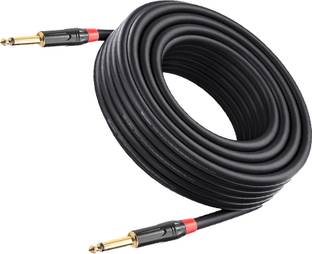 IMAGINEA 6.35mm 1/4" TS to 6.35mm 1/4" TS Balanced Stereo Audio Cable Straight TS Patch Cable