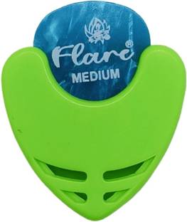 Flare Guitar Pick Plectrum Holder Case Box Mixed Colour Guitar Pick