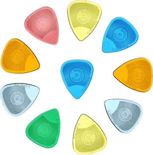 KADENCE 10 Guitar Picks with Hostile Grip in multicolor Guitar Pick