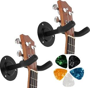 DawnRays Guitar Stand Wall Mount,Metal Body Guitar Display,Hanger,Holder, Hook,Stand for Bass ,Electric, Acoustic Guitar, Mandolin, Banjo, etc. Hanger Hanger