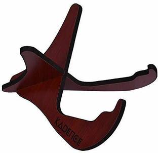 KADENCE Universal Wooden Guitar Stand X-Frame with Soft Rubber for All Guitars HJ44 Self Closing Stand