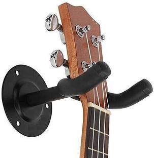 Urban Infotech Guitar Wall Mount Hanger with 3 Screws for Electric, Acoustic Guitars Violins Wall Hanger