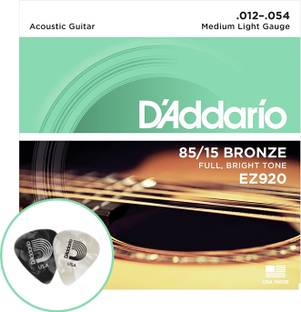 YEEN Acoustic EZ920 012-.054 Medium Light Gauge , with Two picks Guitar String
