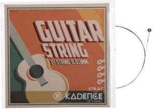 KADENCE Classic Acoustic Guitar Single 1st E String STRA-1ST Pack of 3 Guitar String