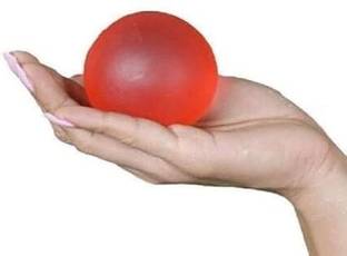 sachi sports Gel Exercise Ball Wrist Muscles Strengthening and Stress Relief for Hand Gym Ball