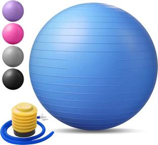 KASHTHBHANJAN Anti-Burst Exercise Gym Ball 75cm, Balance Stability, Fitness Yoga Ball Gym Ball