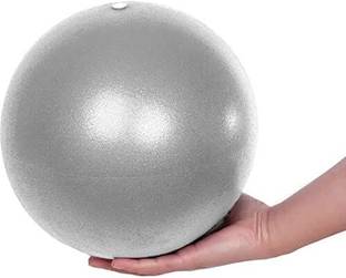 PRANIJ Mini Exercise Yoga Gym Ball, Pilates Toning Strength Fitness Ball With Straw Gym Ball