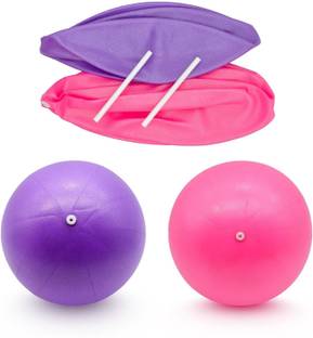 ABTRIX WITH AB 9.8 Inch Pilates Yoga Ball, 2 Pack for Core, Barre, & Therapy Workouts Gym Ball