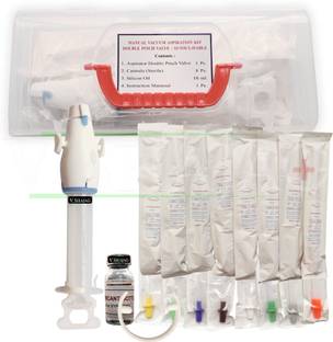 V SHAJAG MVA Kit Syringe-Safe & Sterile Ideal for MTP, Evacuation & Fluid Aspiration Gynecological Aspiration Kit