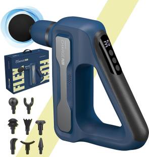 kiyo CHARGE Flex Cordless Massage Gun for Deep Tissue Pain Relief