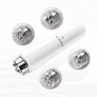Finzatik 4 in1 Face Massager,Mini Face Massager Electric Anti-Aging Acupressure Vibration