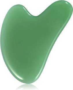 nuira Green Stone Gua Sha Stone Massager Enhance Your Skin's Natural Glow