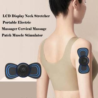 SWISS WONDER Portable Mini Neck Back Cervical Massager Patch