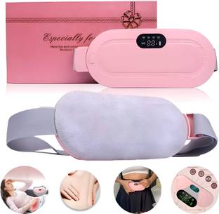 rich mart Cordless Electric Heating Pad Belt for Period Cramps and Back Pain Relief