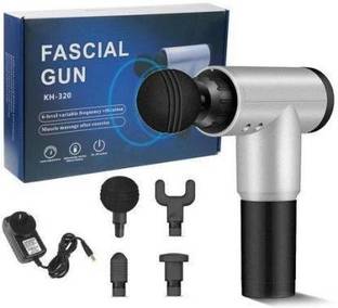 Manav Fascial Massage Gun KH-320 KH_320 Fascial Gun Leg Deep Vibration Muscle Body Relaxation Electric Gun Fitness Equipment Massage Hammer Shock Pain Relief Massager Fascial Gun Massager Massager Massager (Black)