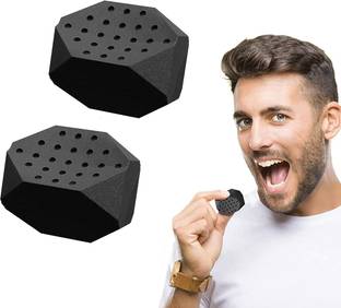 HANNEA Jawline Exerciser Tool for Men Women 45lbs Silicone Jaw Trainer